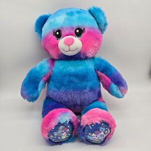 Build A Bear Ocean Treasures Tie Dye Plush Excellent Sea Beach Shells Collect